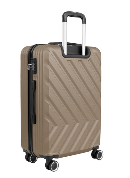 Parajohn Prisma Series 3 Piece Lightweight Luggage Set | Small 10KG, Medium 20KG & Large 30KG ABS 8 Wheels Luggage  PARAJOHN UAE