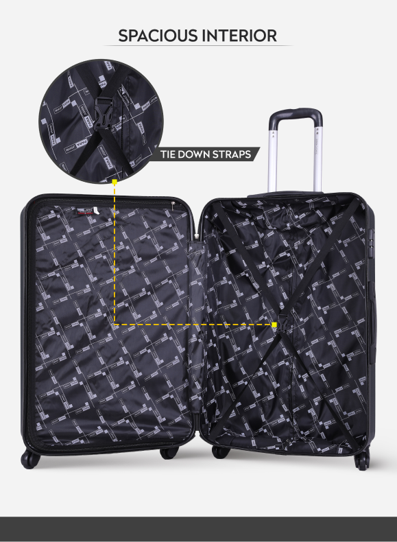 Prisma Singles Hard side ABS Luggage Trolley
