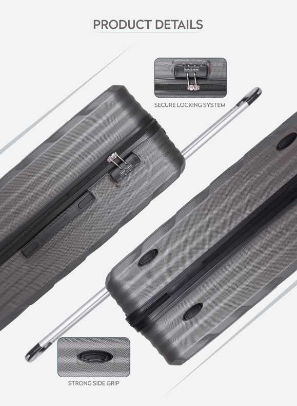 Prisma Singles Hard side ABS Luggage Trolley