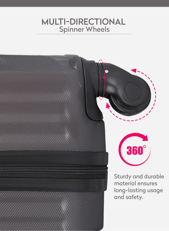 Prisma Singles Hard side ABS Luggage Trolley