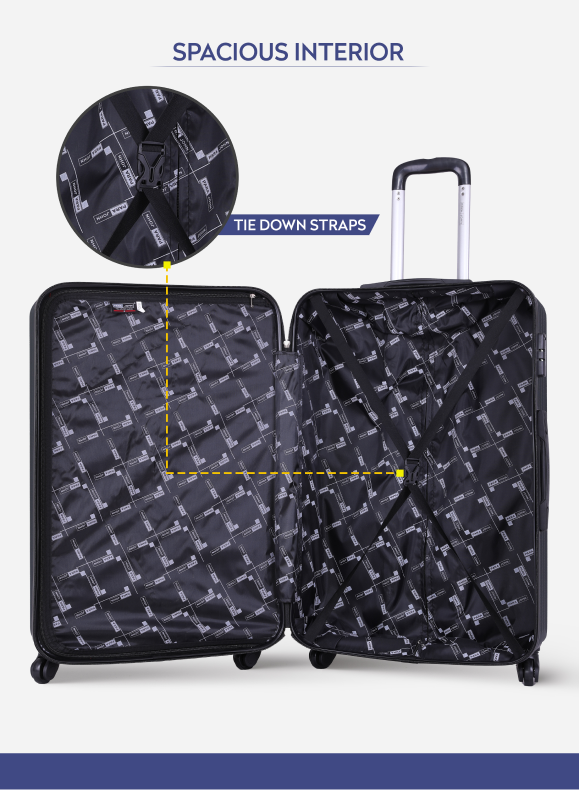 Prisma Singles Hard side ABS Luggage Trolley