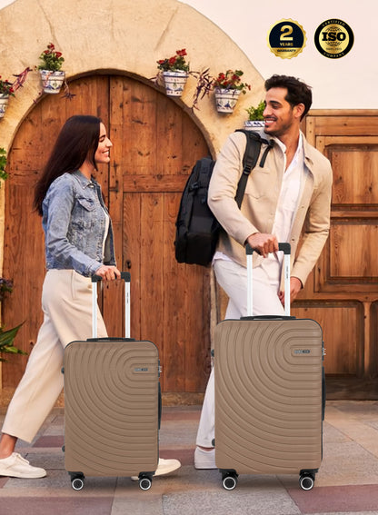 مجموعة عربة أمتعة ABS صلبة من 3 قطع بمقاس 20/24/28 بوصة