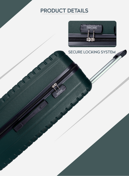 Circles Single Hard side ABS Luggage Trolley