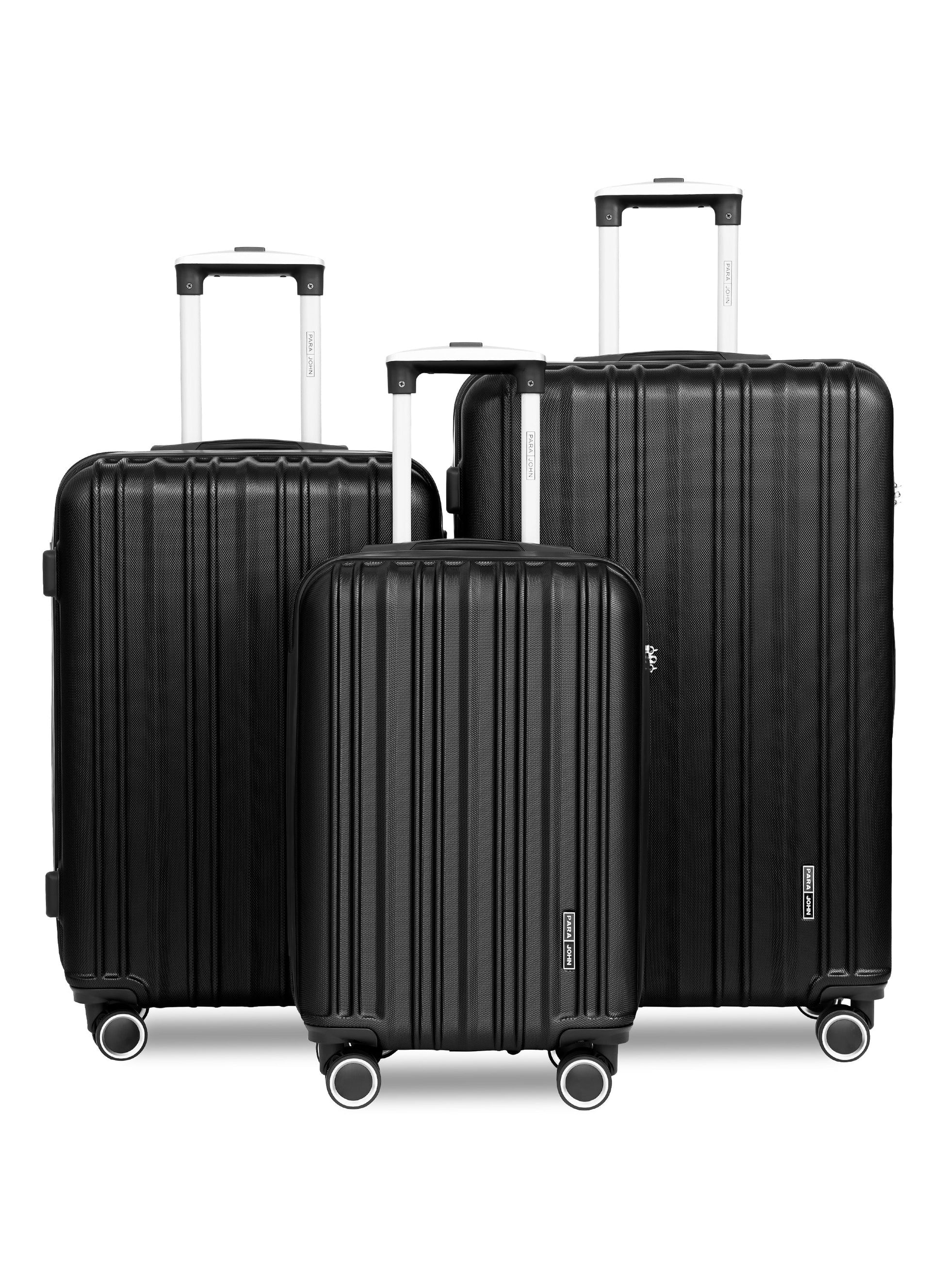 Parajohn Keno 3 Piece Lightweight ABS 20, 24 & 28 inches 8 Wheels Luggage Set  PARAJOHN UAE