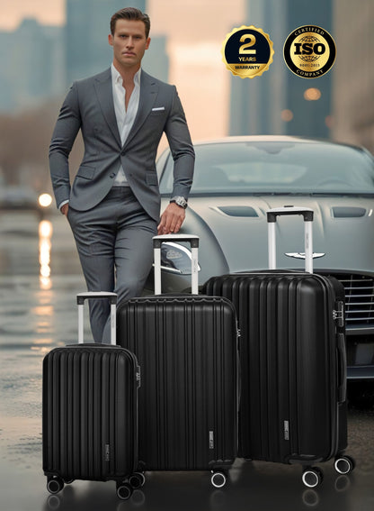 Parajohn Keno 3 Piece Lightweight ABS 20, 24 & 28 inches 8 Wheels Luggage Set  PARAJOHN UAE