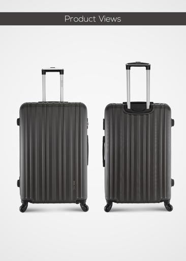 Keno 3-Piece ABS Hardside Spinner Luggage Trolley Set