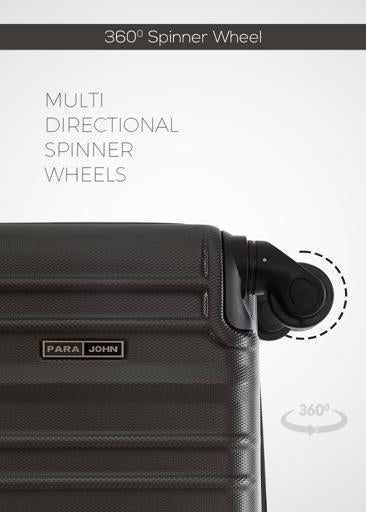 Keno Single ABS Hard Side Luggage Trolley