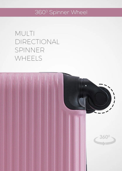 Bravo Singles ABS Hardside Spinner Luggage Trolley