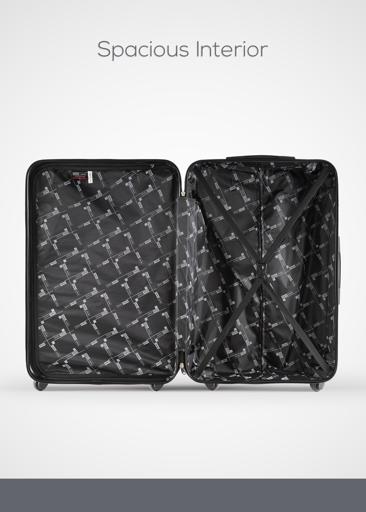 Bravo Singles ABS Hardside Spinner Luggage Trolley