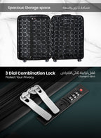 PARA JOHN WYNG SERIES 3-PIECE EXPANDABLE LUGGAGE SET
