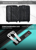 PARA JOHN WYNG SERIES 3-PIECE EXPANDABLE LUGGAGE SET