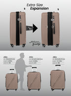 PARA JOHN WYNG SERIES 3-PIECE EXPANDABLE LUGGAGE SET