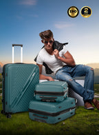 PARA JOHN WYNG SERIES 3-PIECE EXPANDABLE LUGGAGE SET