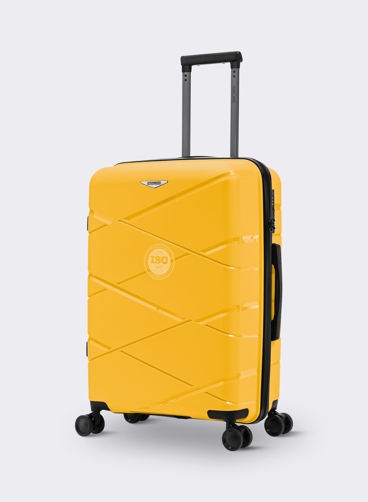 Parajohn Vertex 3 Piece PP Luggage Set, 20, 24 & 28 Inch Expandable Hardshell Suitcases with 360° Spinner Wheels