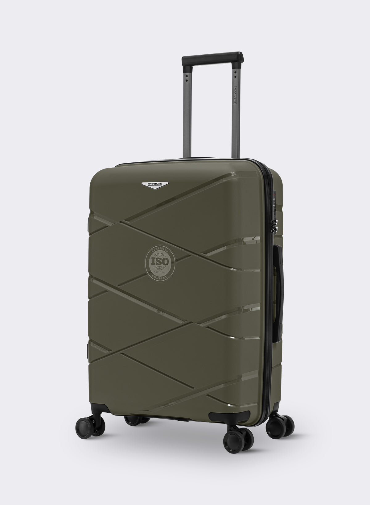 Parajohn Vertex 3 Piece PP Luggage Set, 20, 24 & 28 Inch Expandable Hardshell Suitcases with 360° Spinner Wheels