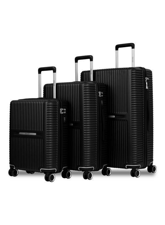 Parajohn Honora 3 Piece ABS Luggage Set, 20, 24 & 28 Inch Hardshell Suitcases