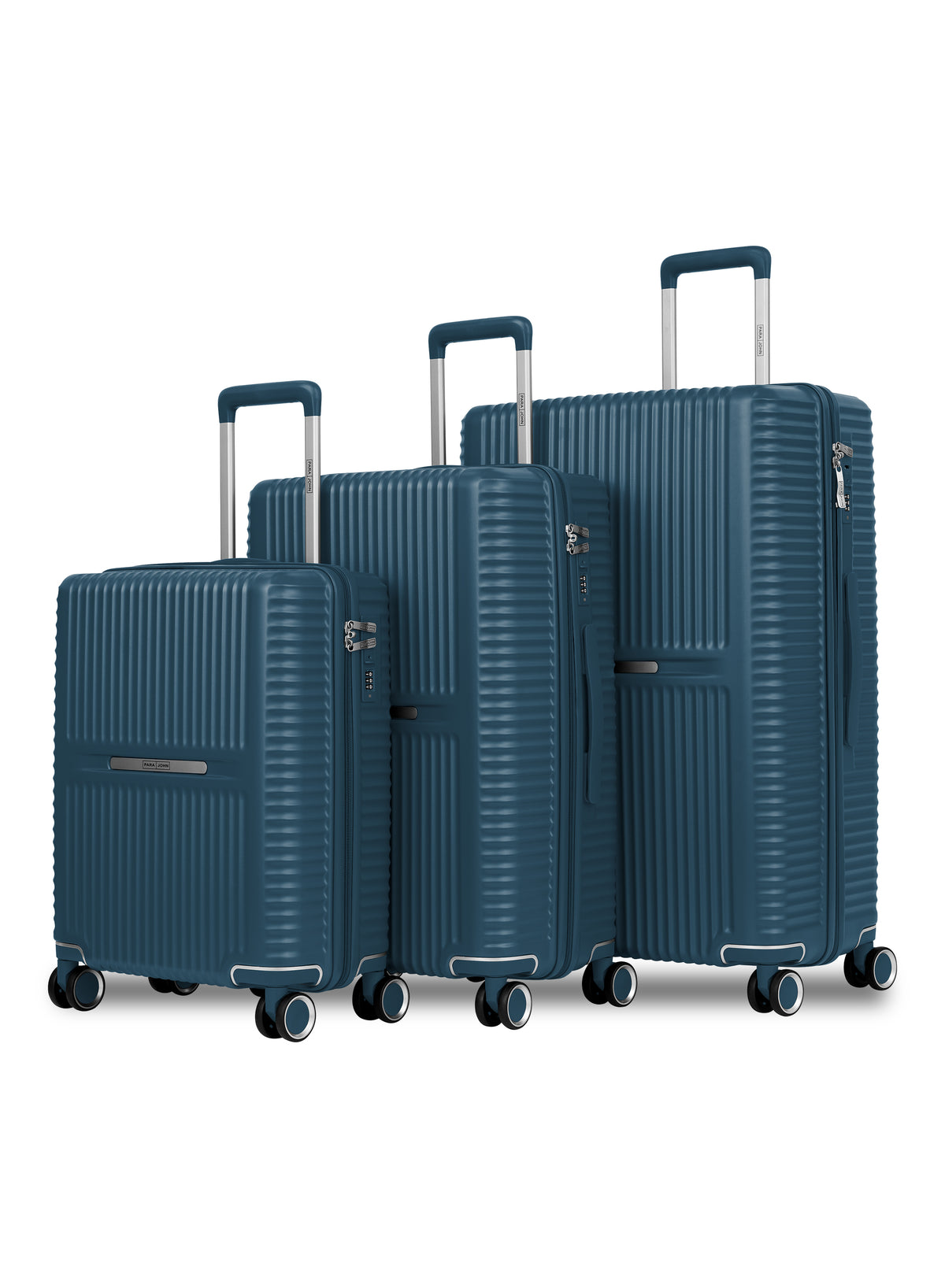 Parajohn Honora 3 Piece ABS Luggage Set, 20, 24 & 28 Inch Hardshell Suitcases