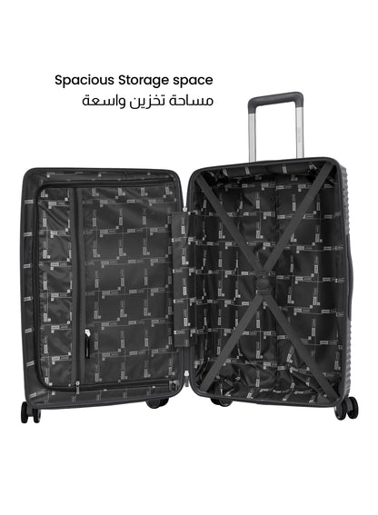 Parajohn Honora 3 Piece ABS Luggage Set, 20, 24 & 28 Inch Hardshell Suitcases