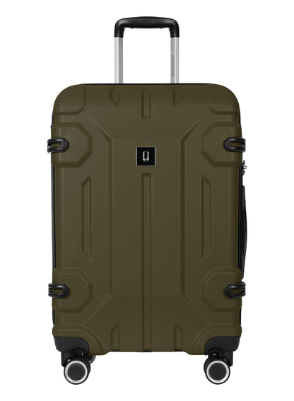 Parajohn PJTR3228 3-Piece 100% PC Luggage Set, 20/24/28 Inch Hardshell Suitcases with 8 Spinner Wheels