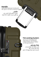 PARAJOHN 3-PIECE PC LUGGAGE SET