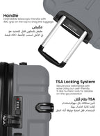 PARAJOHN 3-PIECE PC LUGGAGE SET