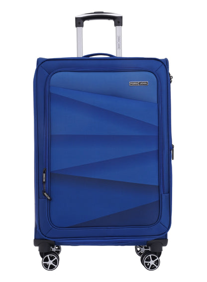Parajohn Shadow 3-Piece Softside Luggage Set, 20/24/28 Inch Gucci Nylon Suitcases with 8 Spinner Wheels, 3-Dial Combination Lock & Spacious Interior, PJTR3236