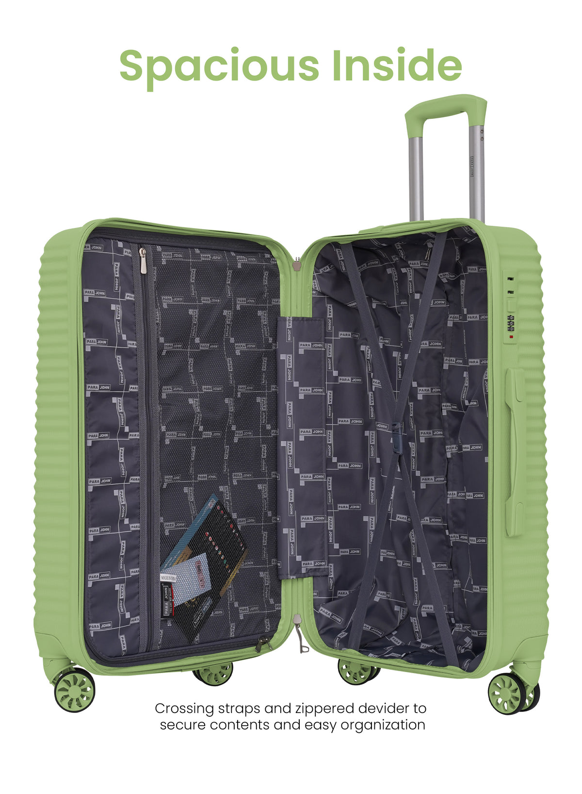 Parajohn Sandtrail Premium and Durable Luggage Bag, Set of 3