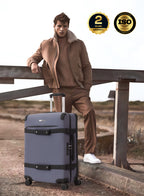 PARAJOHN CANVAS VINTAGE TRAVEL CASE SET