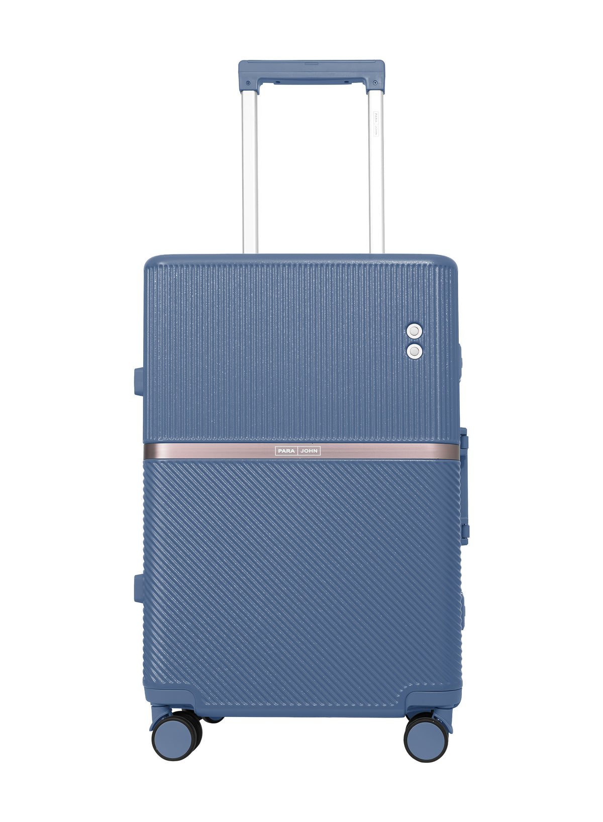Parajohn PrimeVault 3-Piece PC Zipperless Luggage Set, 20/24/28 Inch, 8 Spinner Wheels, TSA Lock & Phone Holder