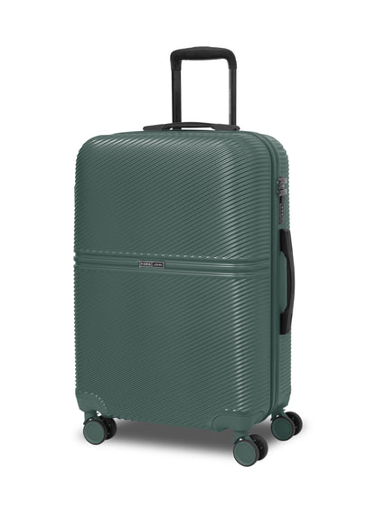 Para John Strato 3-Piece PC Hardside Luggage Set, 20/24/28 Inch, 8 Spinner Wheels, Combination Lock