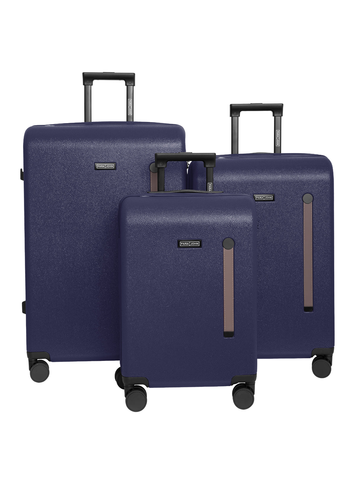 PARAJOHN VELTRO SERIES 3 PIECE PC HARD SHELL LUGGAGE SET