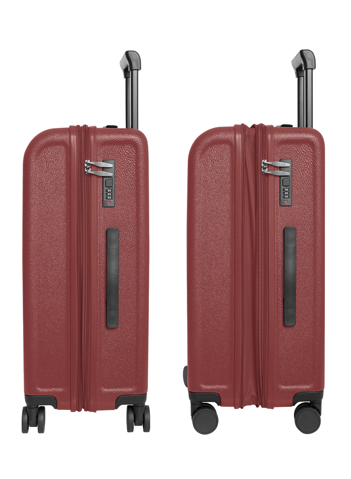 PARAJOHN VELTRO SERIES 3 PIECE PC HARD SHELL LUGGAGE SET