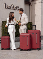 PARAJOHN VELTRO SERIES 3 PIECE PC HARD SHELL LUGGAGE SET