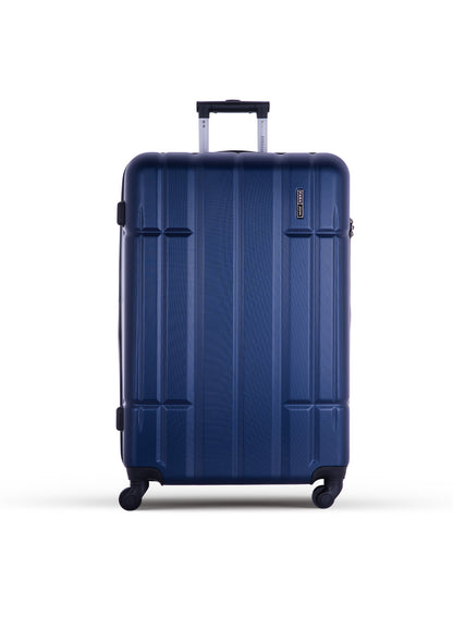 Para John Aventura  4-Piece Polycarbonate Expandable Luggage Set, 20/24/28/32 Inch, 360° 8-Wheel Spinner Trolley Suitcases