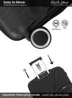 PARA JOHN 4-PIECE PP HARDSHELL LUGGAGE SET