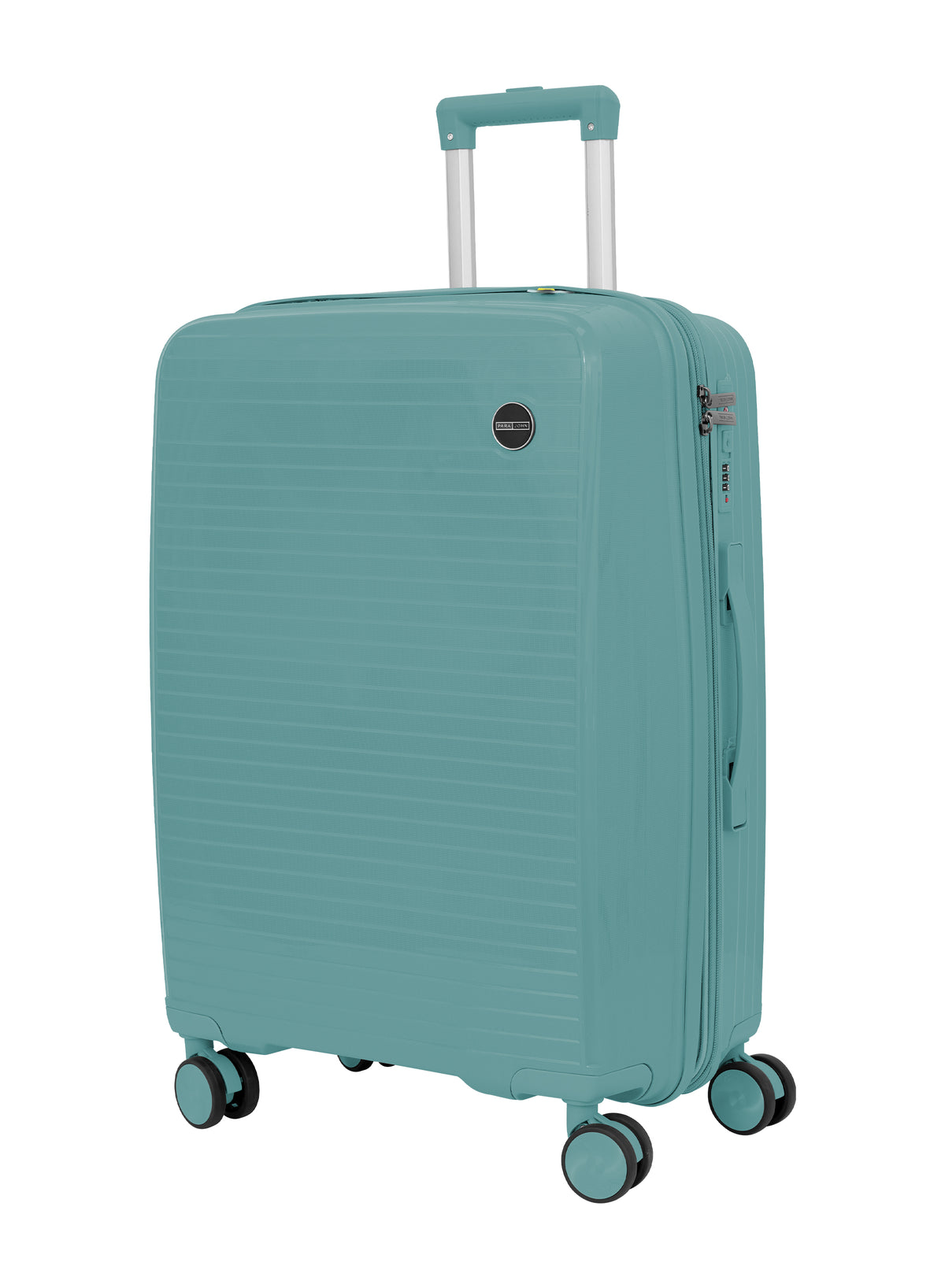 PARAJOHN TURQON 4 Piece Expandable PP Luggage Set with 8 Spinner Wheels, Anti-Theft Zipper & Combination Lock