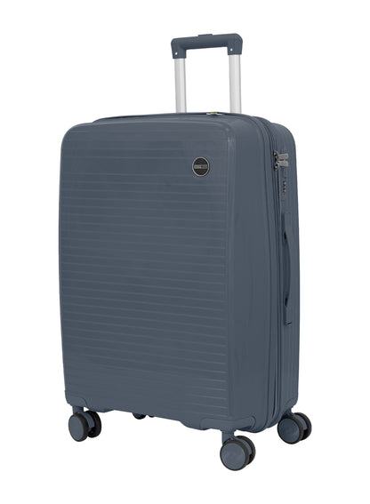 PARAJOHN TURQON 4 Piece Expandable PP Luggage Set with 8 Spinner Wheels, Anti-Theft Zipper & Combination Lock