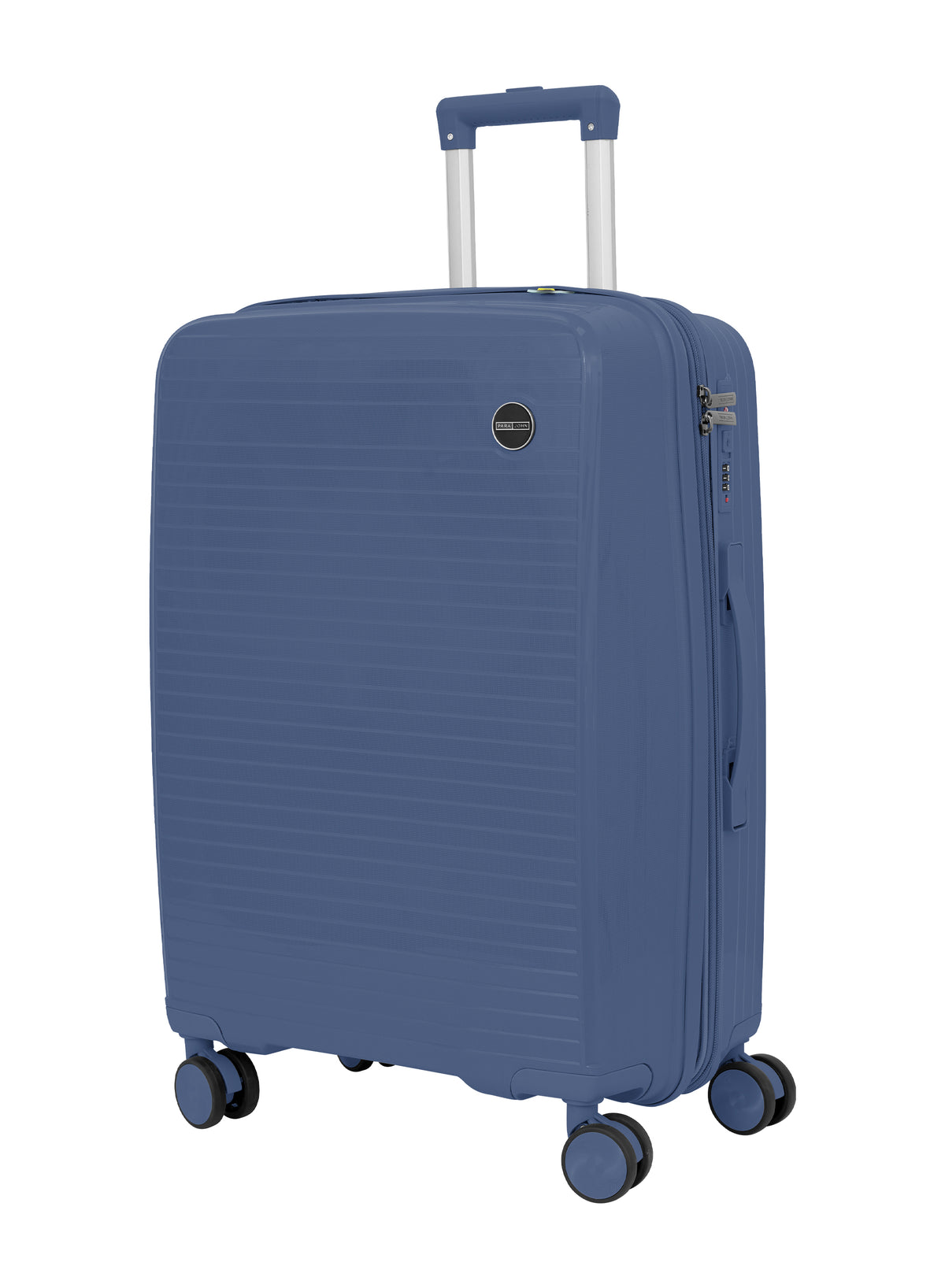 PARAJOHN TURQON 4 Piece Expandable PP Luggage Set with 8 Spinner Wheels, Anti-Theft Zipper & Combination Lock