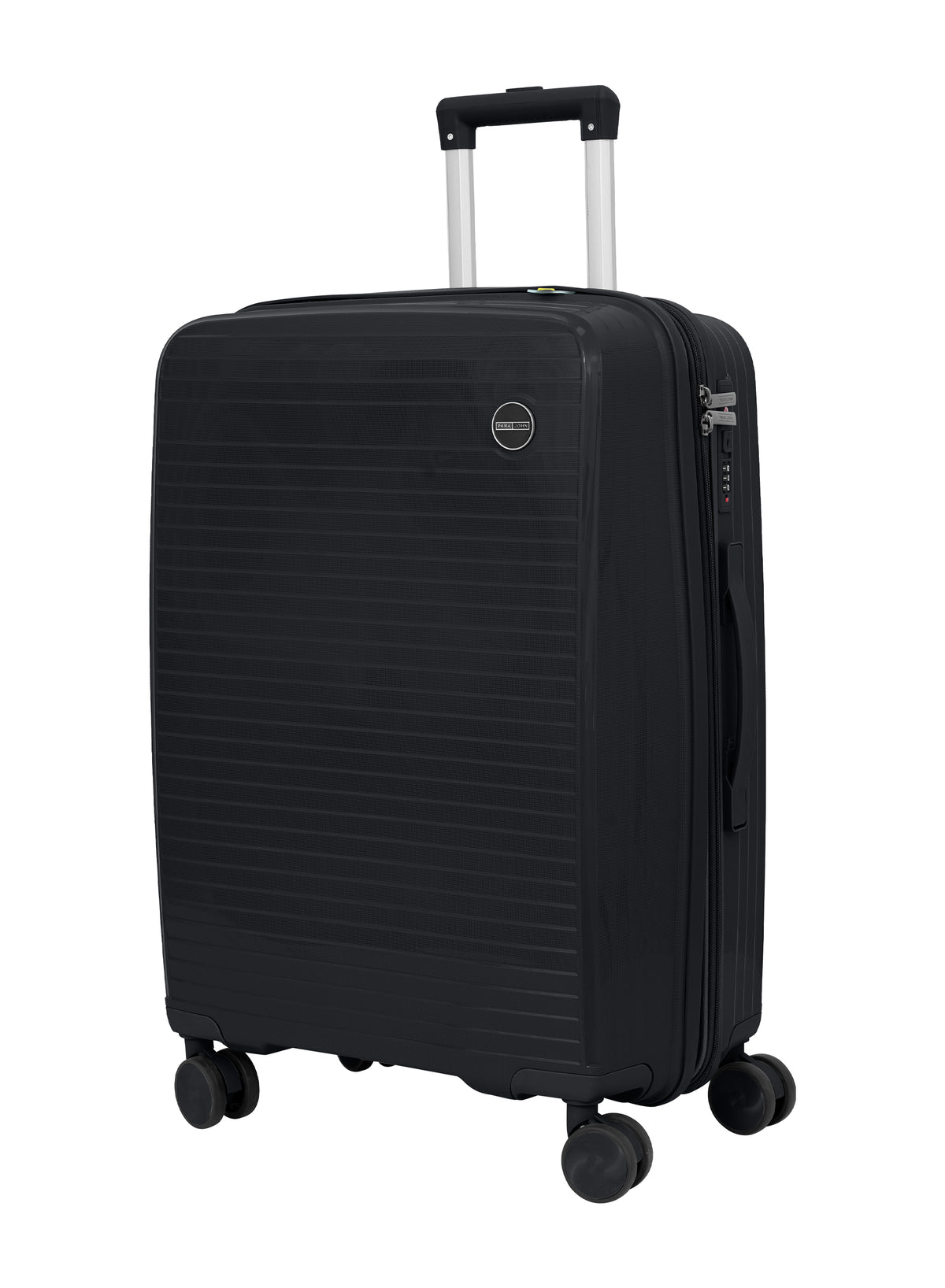 PARAJOHN TURQON 4 Piece Expandable PP Luggage Set with 8 Spinner Wheels, Anti-Theft Zipper & Combination Lock