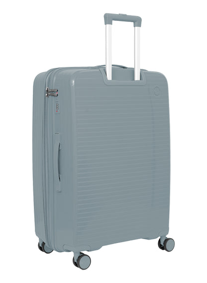 PARAJOHN TURQON 4 Piece Expandable PP Luggage Set with 8 Spinner Wheels, Anti-Theft Zipper & Combination Lock