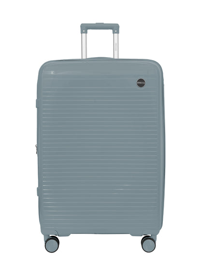 PARAJOHN TURQON 4 Piece Expandable PP Luggage Set with 8 Spinner Wheels, Anti-Theft Zipper & Combination Lock