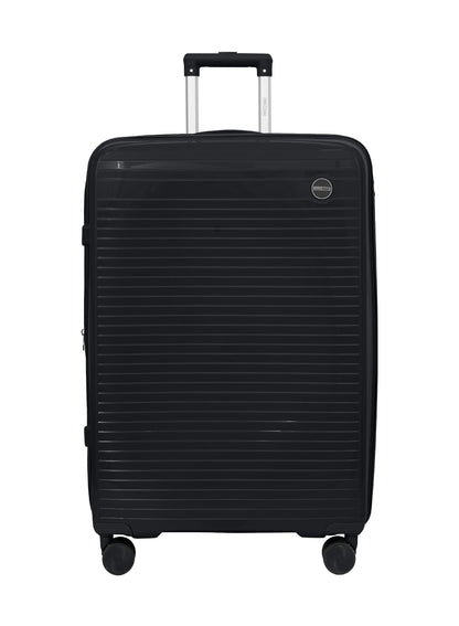 PARAJOHN TURQON 4 Piece Expandable PP Luggage Set with 8 Spinner Wheels, Anti-Theft Zipper & Combination Lock