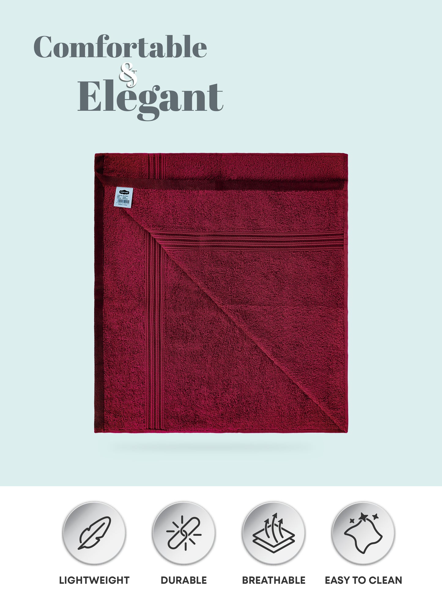 ParryLife Luxurious 100% Cotton Beach Towel