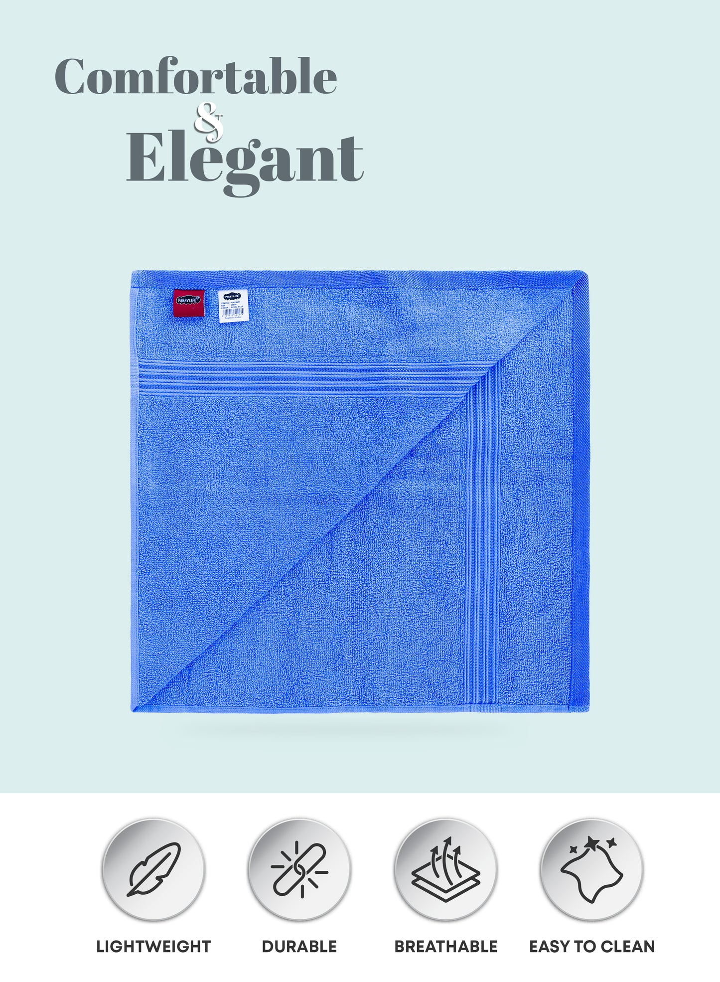 ParryLife Luxurious 100% Cotton Beach Towel