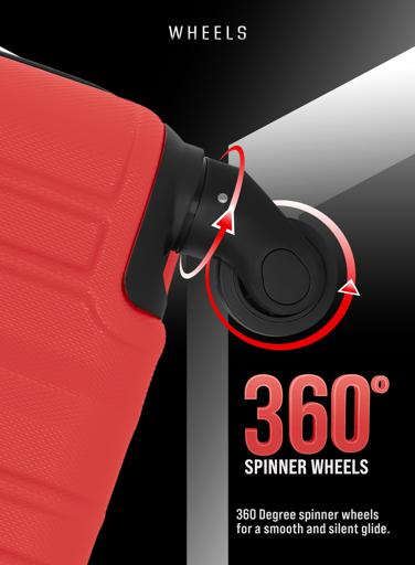 Keno Single ABS Hard Side Luggage Trolley